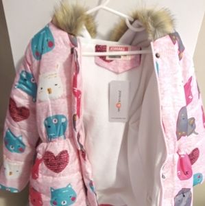 Winter girls coat